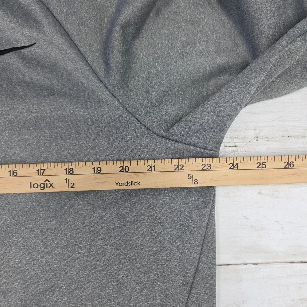 Nike Dri-FIT Therma Pullover Hoodie Men Large Gray 826671-091 Heathered Sport